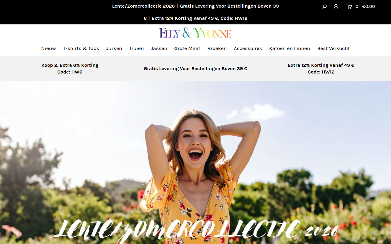 Screenshot van elly-yvonne.com