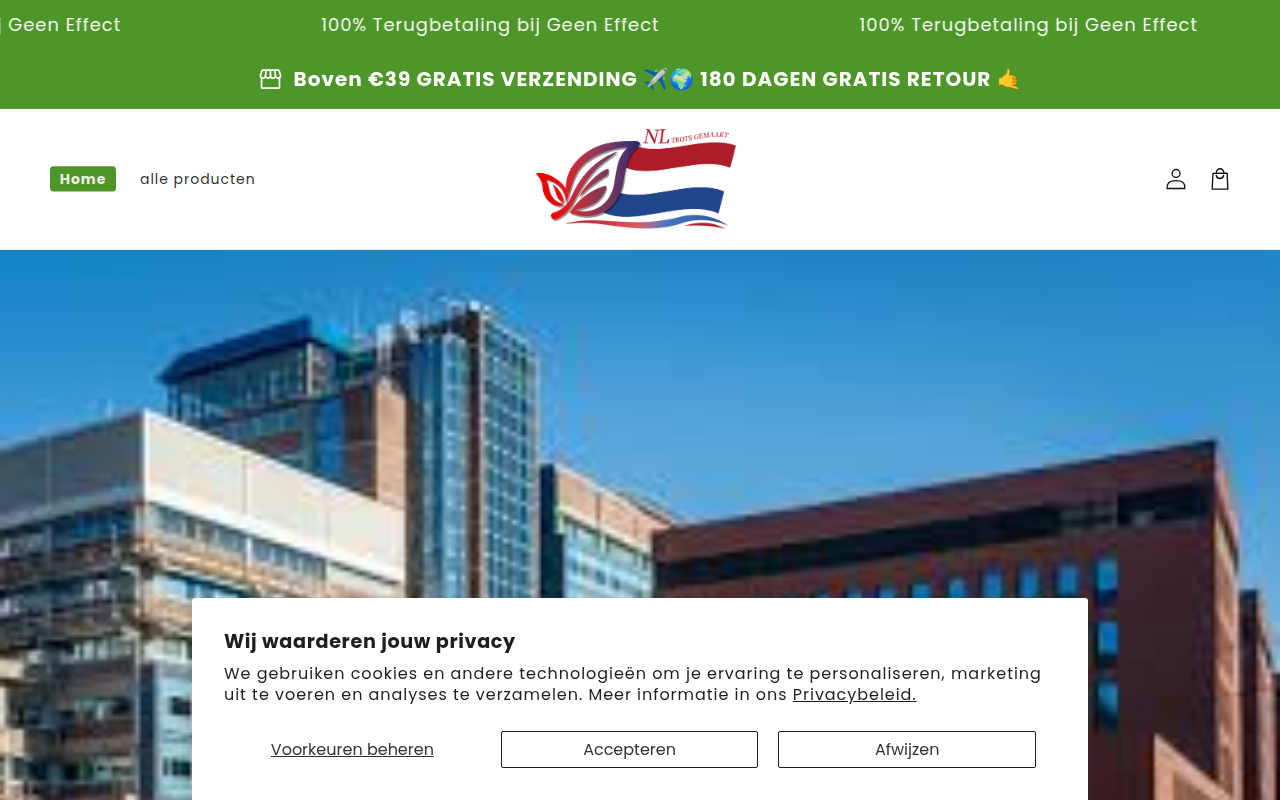 Screenshot van elolio.com