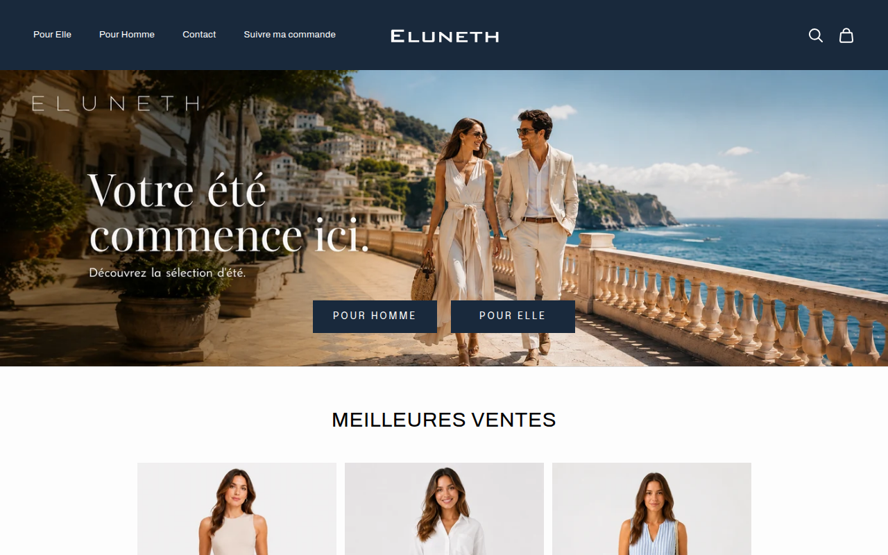 Screenshot van eluneth.com