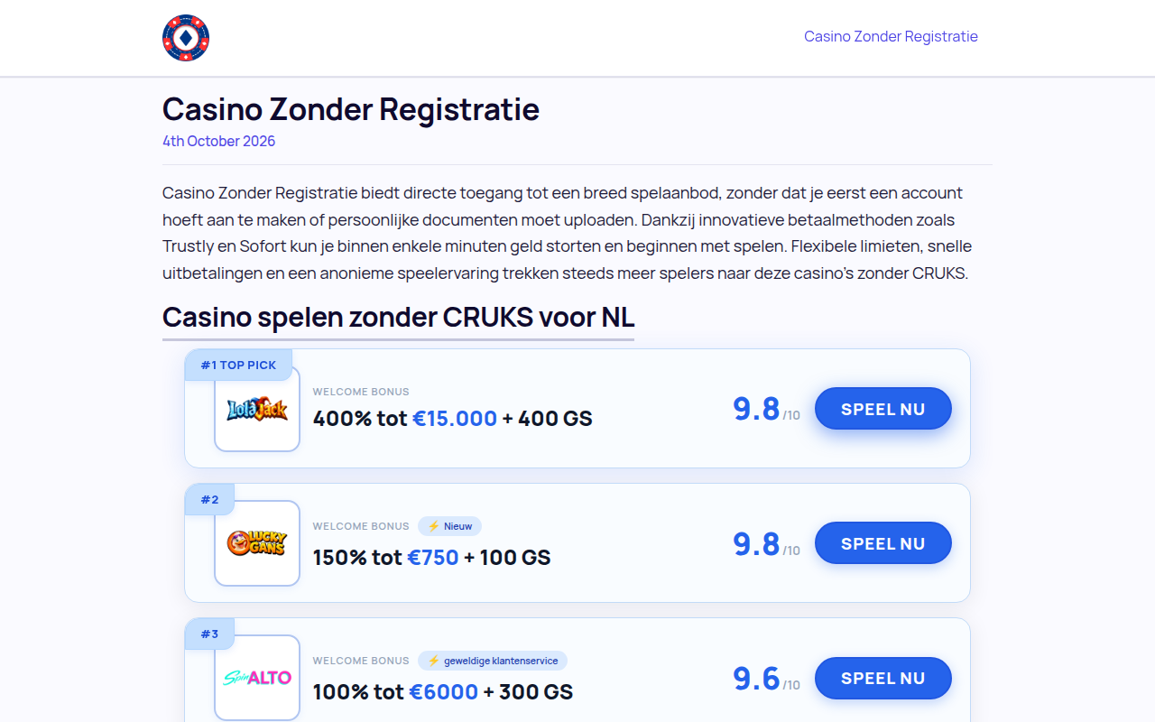 Screenshot van emmamode.nl