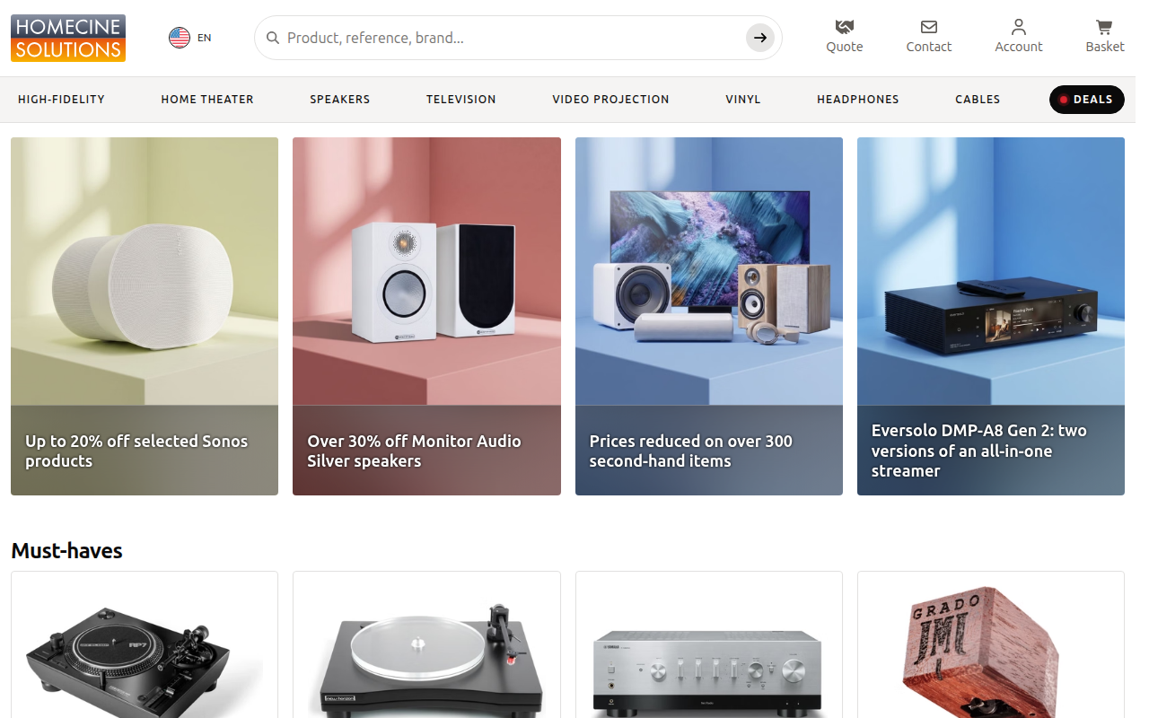 Screenshot van en.homecinesolutions.fr