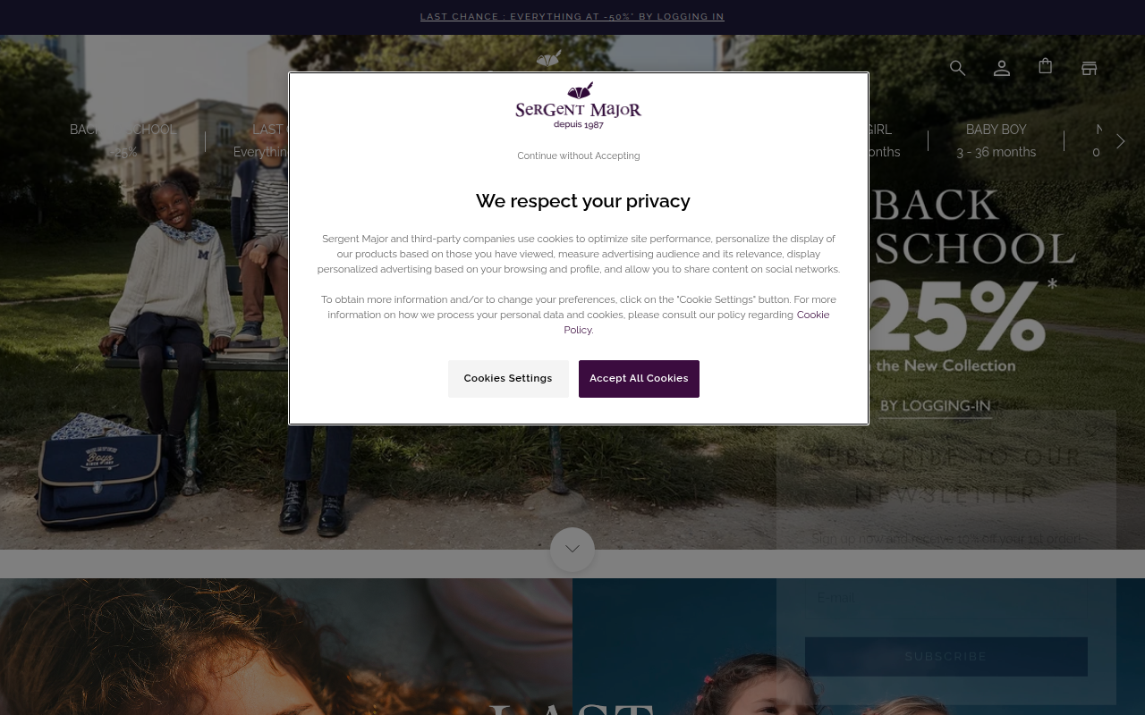Screenshot van en.sergent-major.com