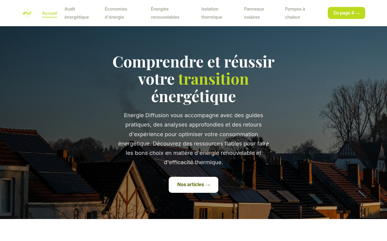 Screenshot van energie-diffusion.com