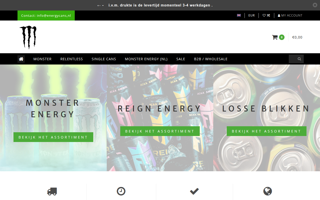 Screenshot van energycans.nl