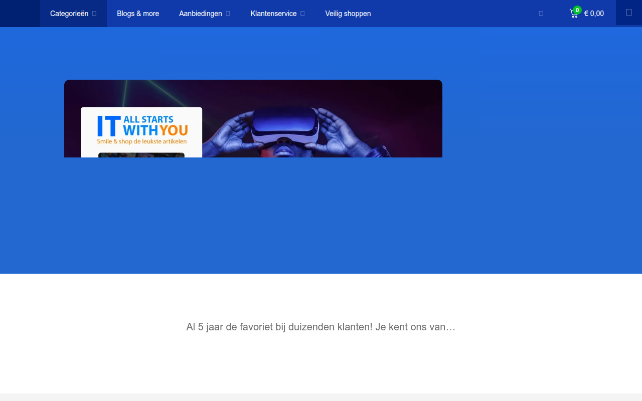 Screenshot van enjoy2day.nl
