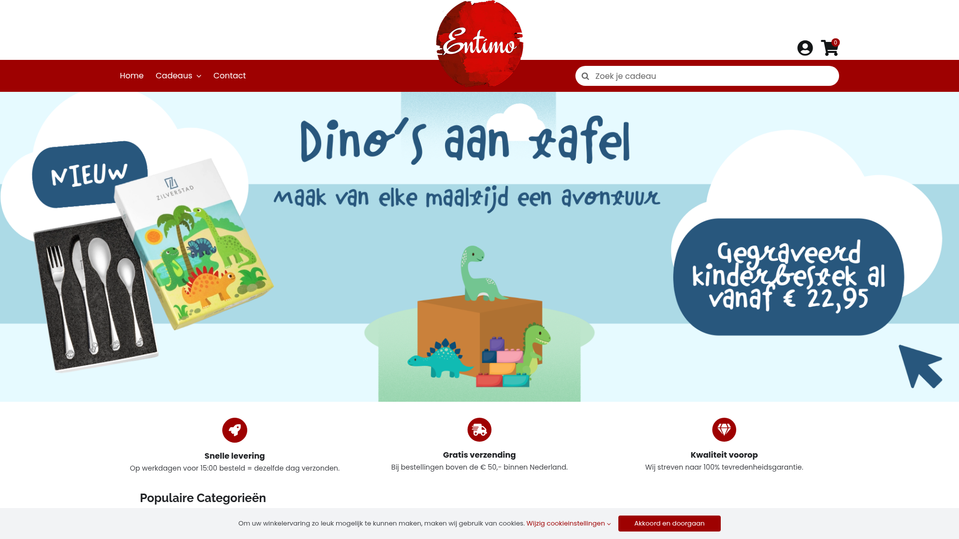 Screenshot van entimo.nl
