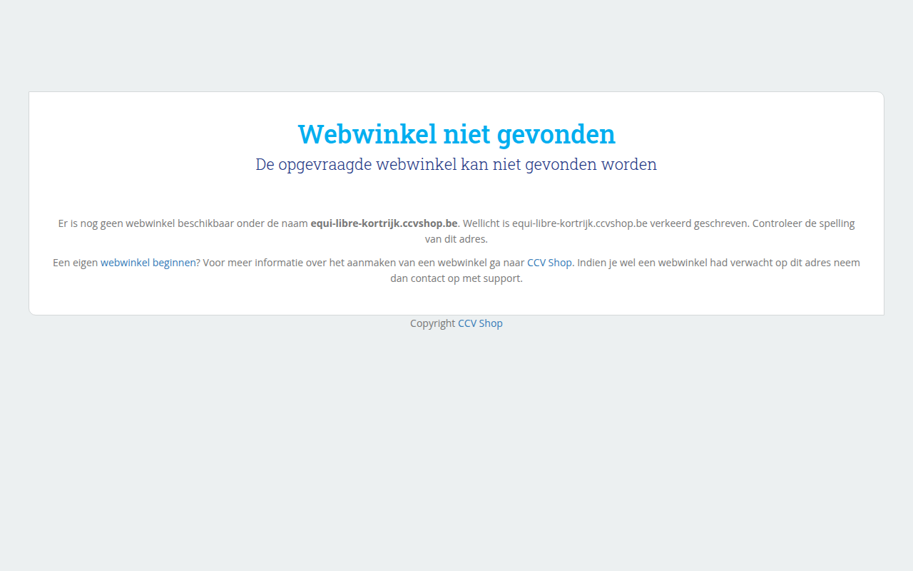 Screenshot van equi-libre-kortrijk.ccvshop.be