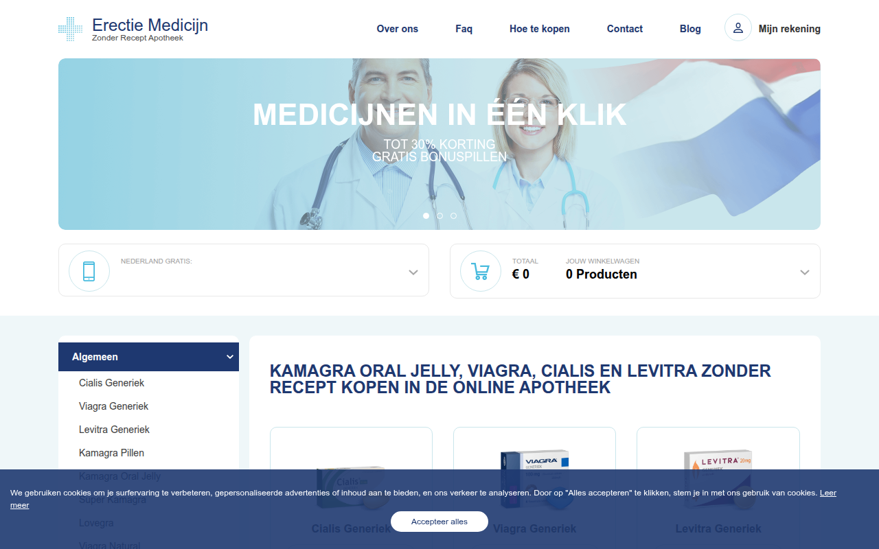 Screenshot van erectiemedicijn.com