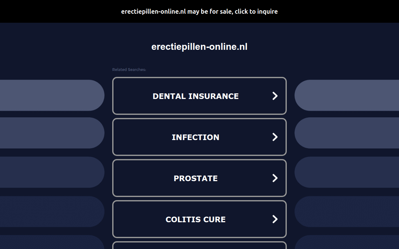 Screenshot van erectiepillen-online.nl