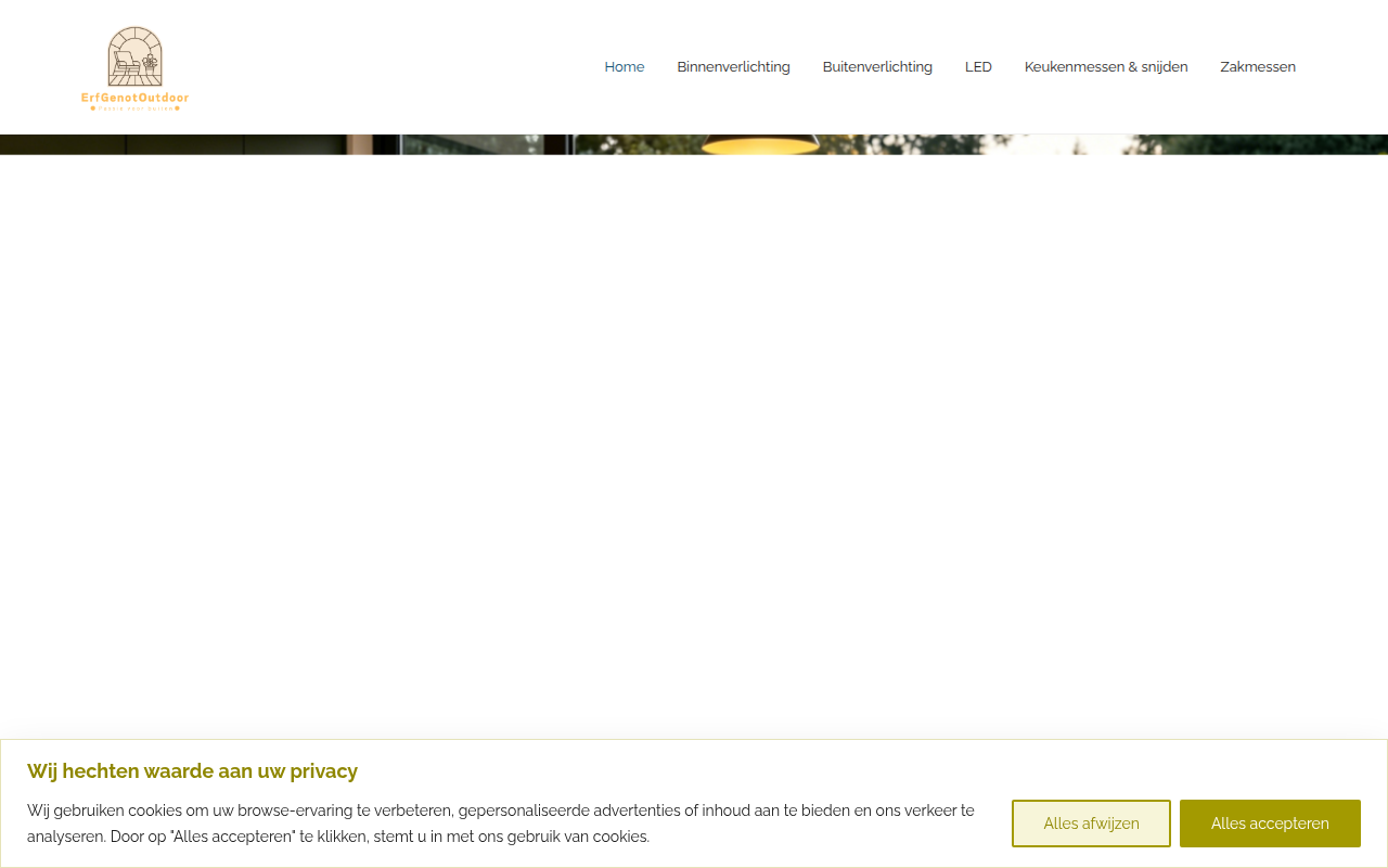 Screenshot van erfgenotoutdoor.com