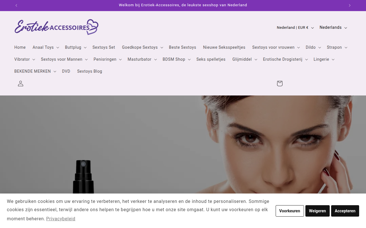 Screenshot van erotiek-accessoires.nl