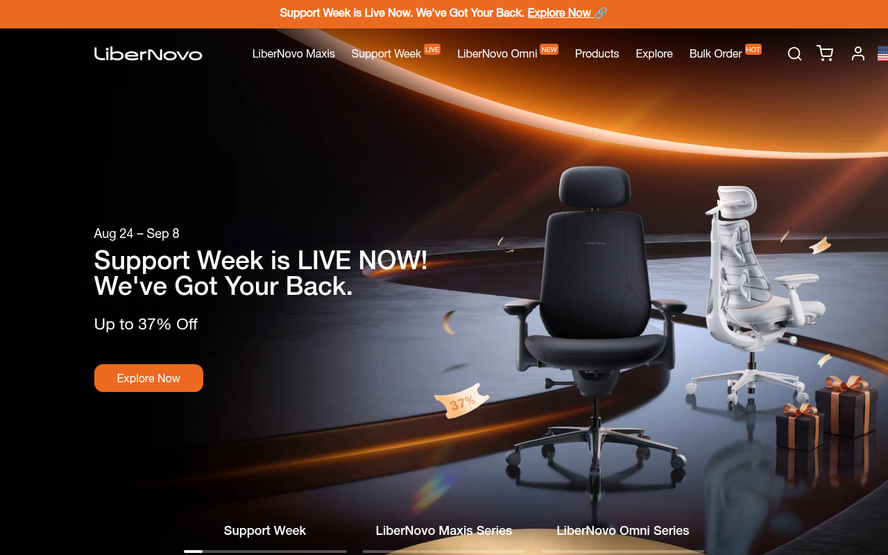 Screenshot van es.libernovo.com