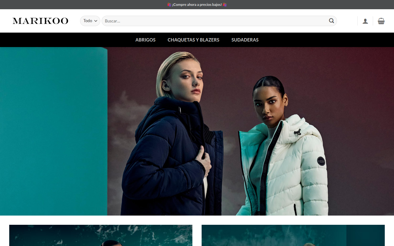 Screenshot van es-marikoo.com