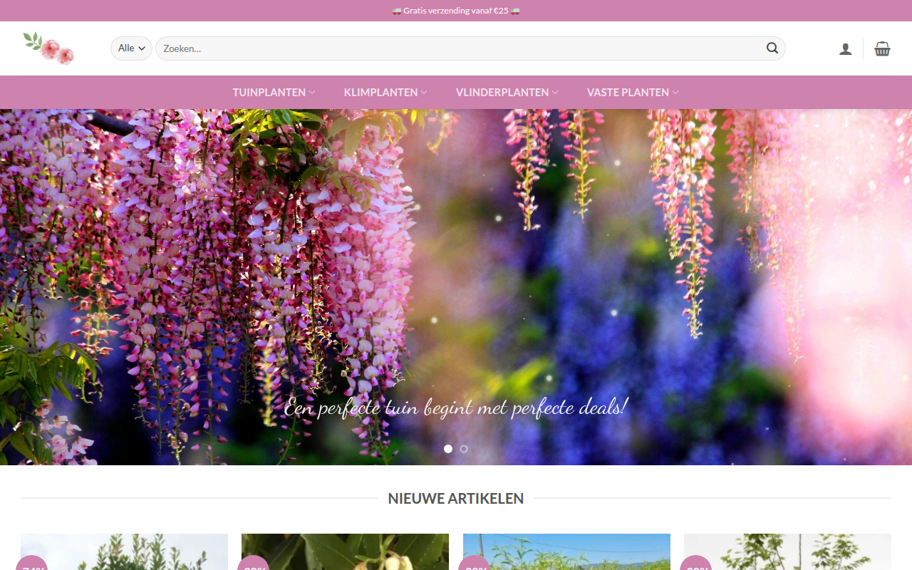 Screenshot van essentiegroen.com