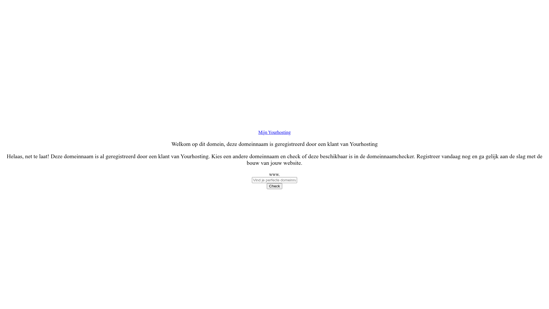 Screenshot van esthers.nl