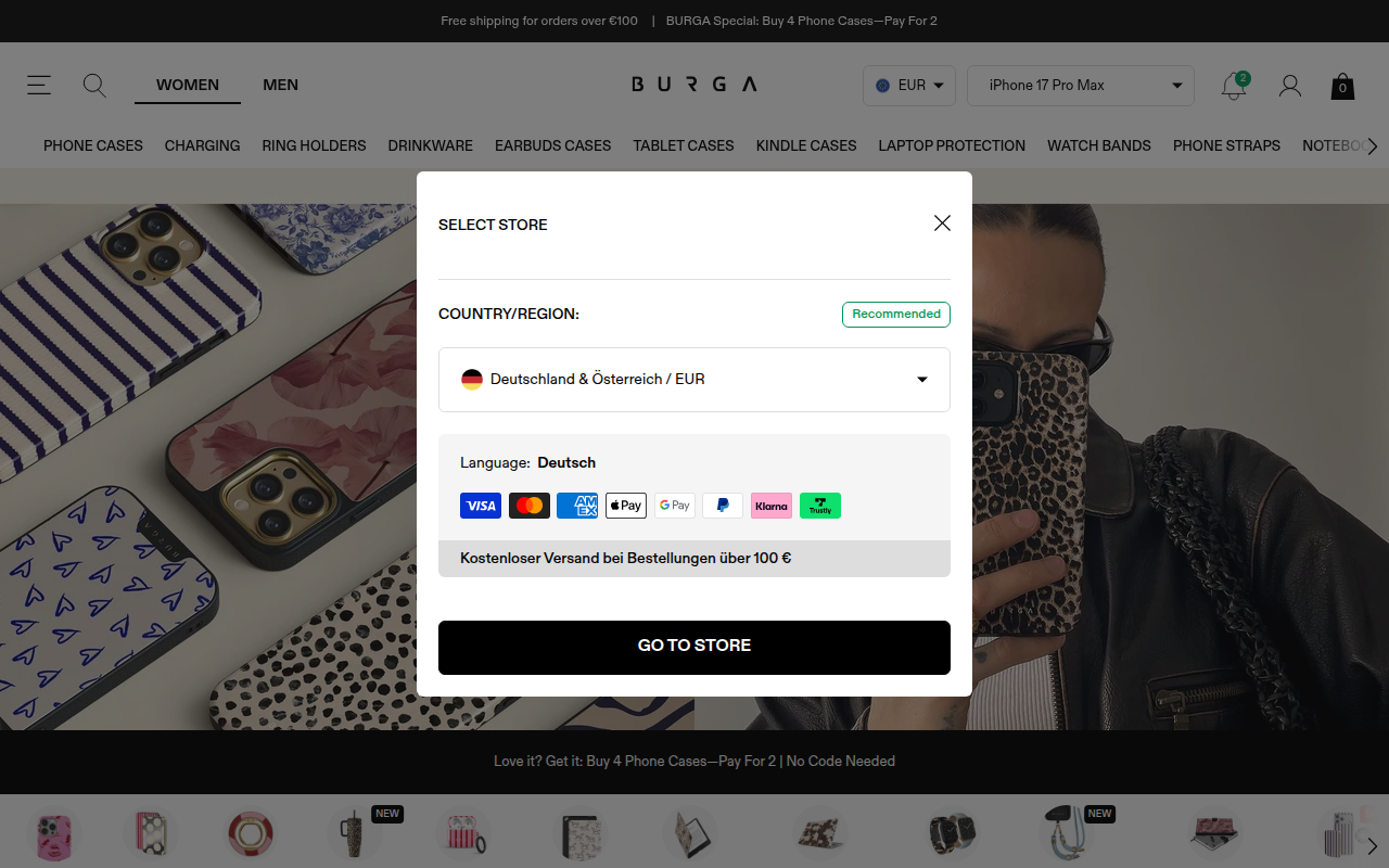 Screenshot van eu.burga.com