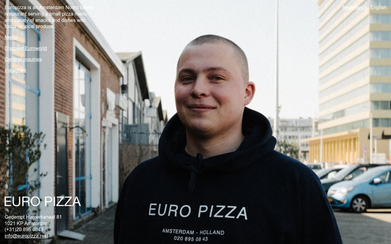 Screenshot van europizza.rest