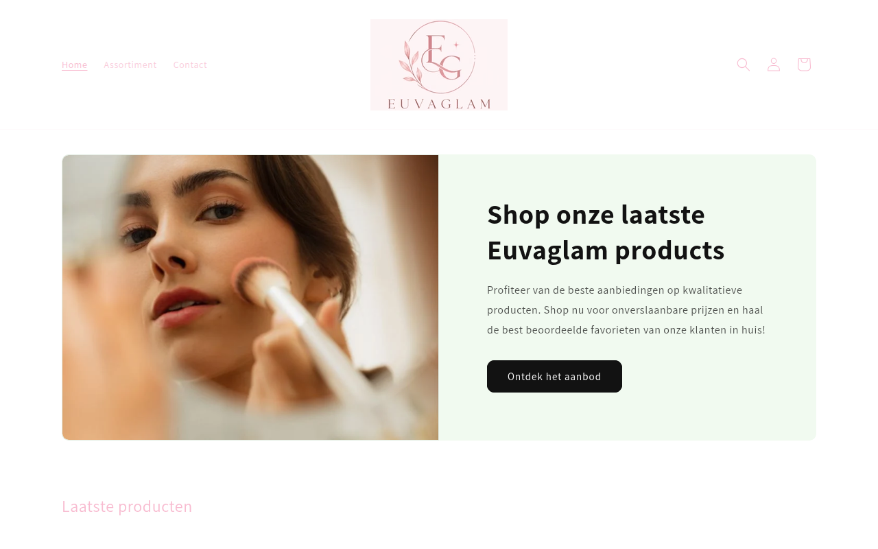 Screenshot van euvaglam.com