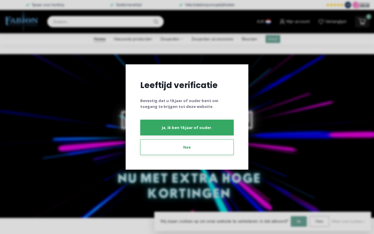 Screenshot van fabion.nl