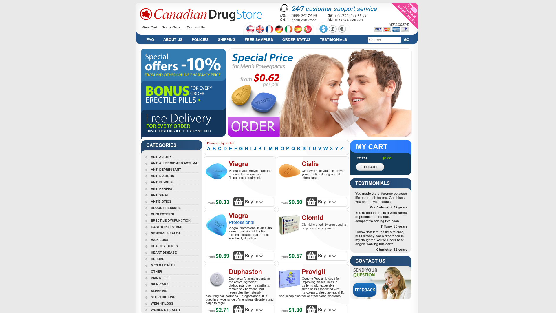Screenshot van family-drugs.net