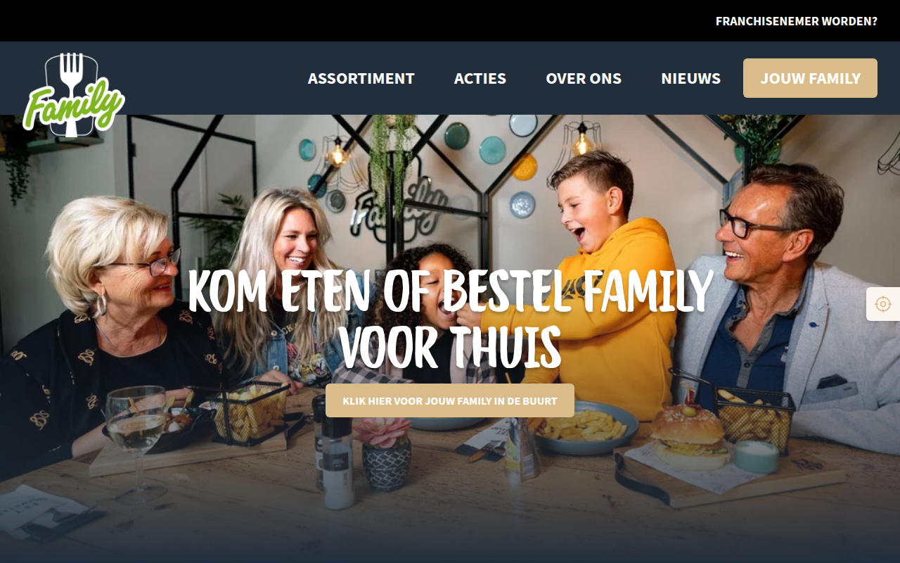 Screenshot van family.nl