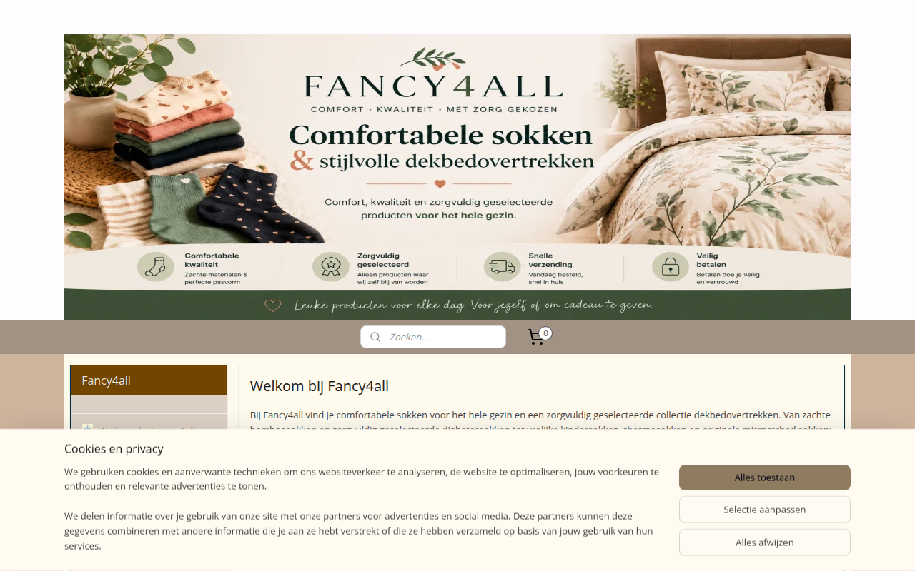 Screenshot van fancy4all.nl
