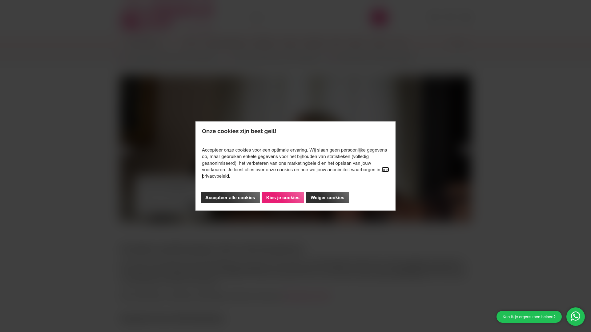 Screenshot van fantasieshop.be