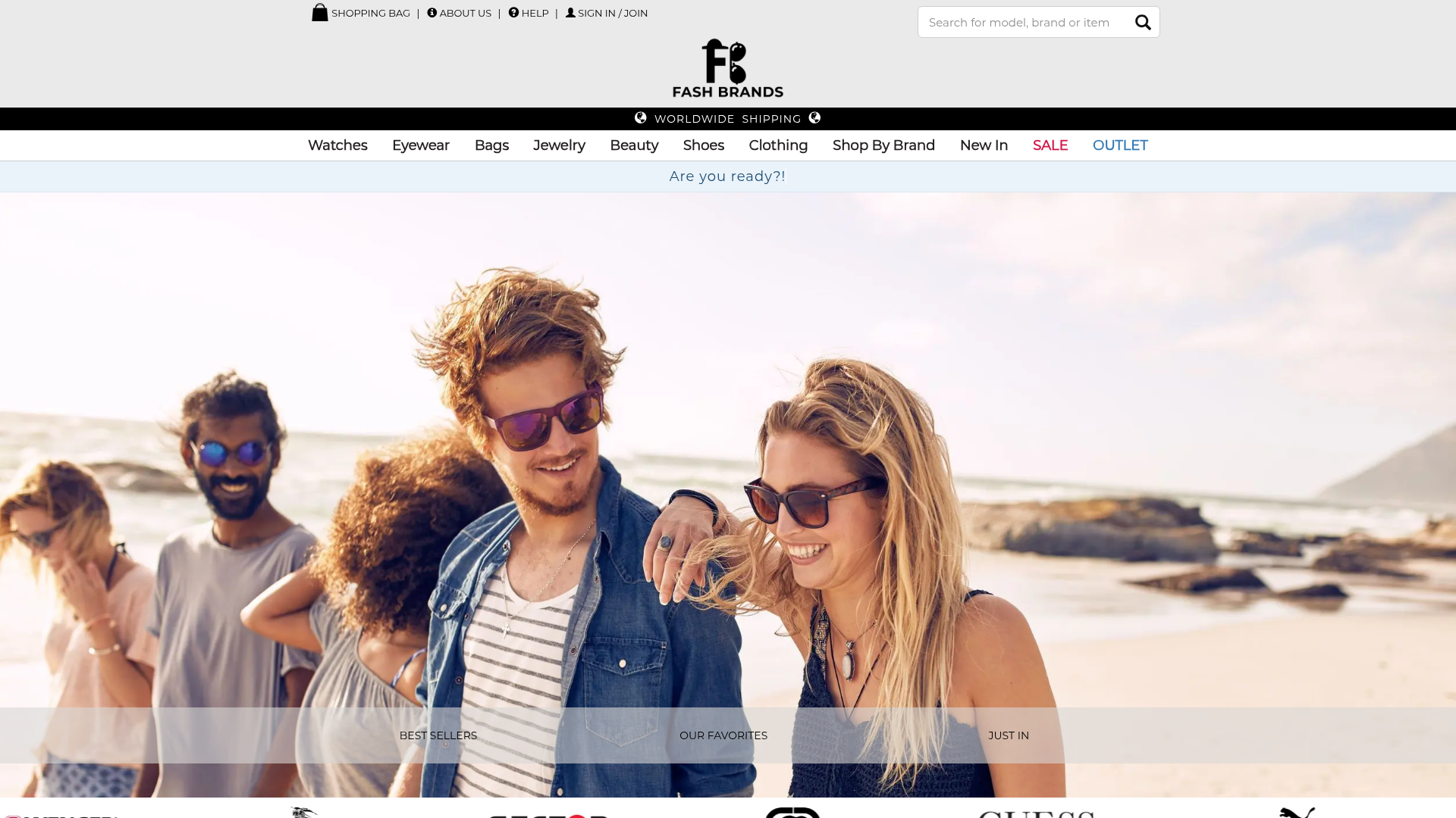 Screenshot van fashbrands.com