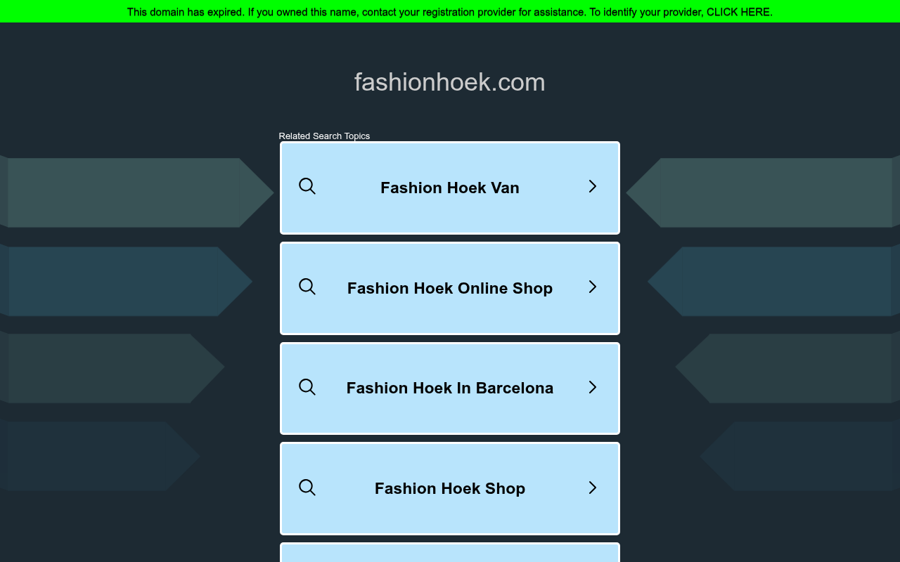 Screenshot van fashionhoek.com