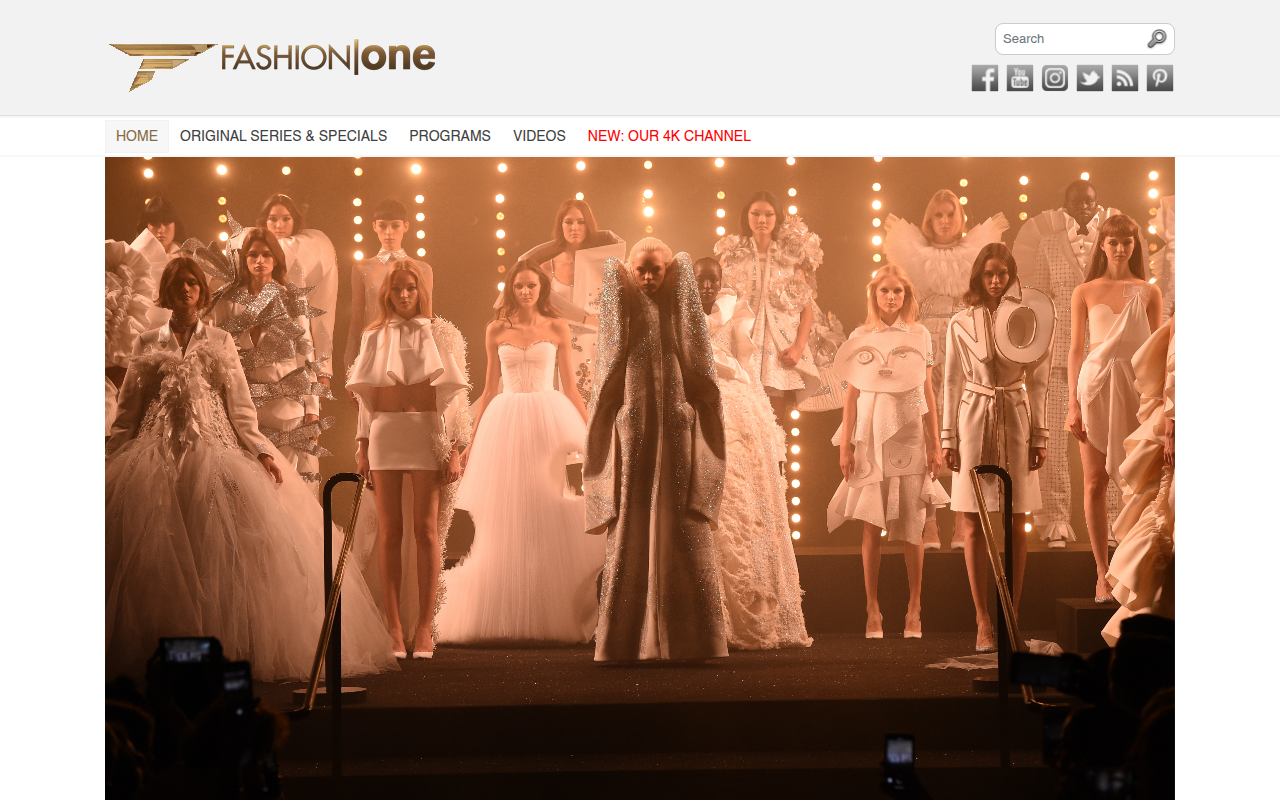 Screenshot van fashionone.com