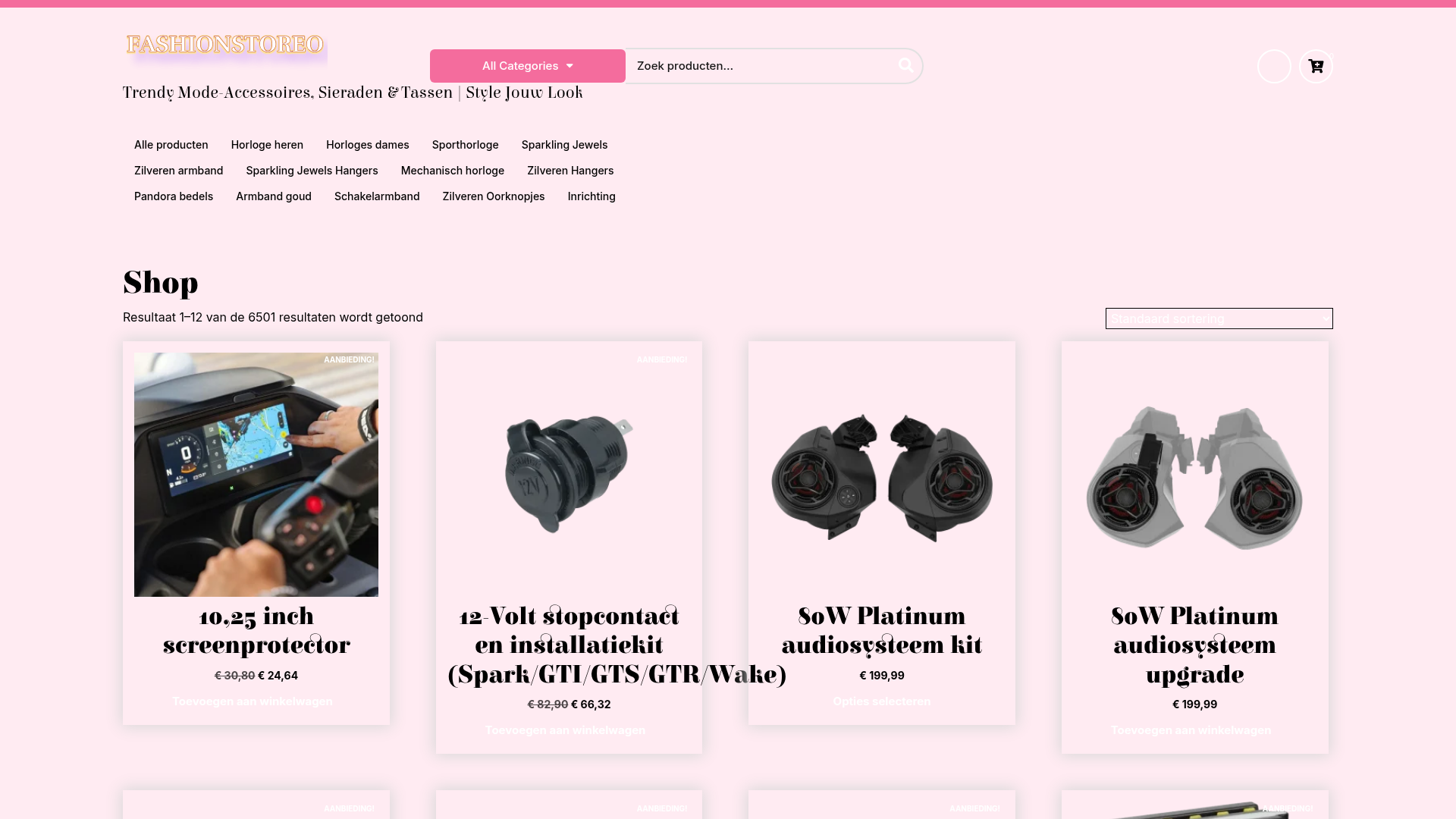 Screenshot van fashionstoreo.com
