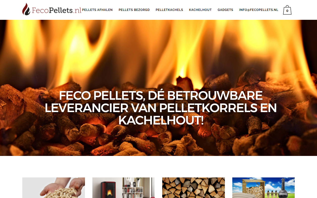 Screenshot van fecopellets.nl