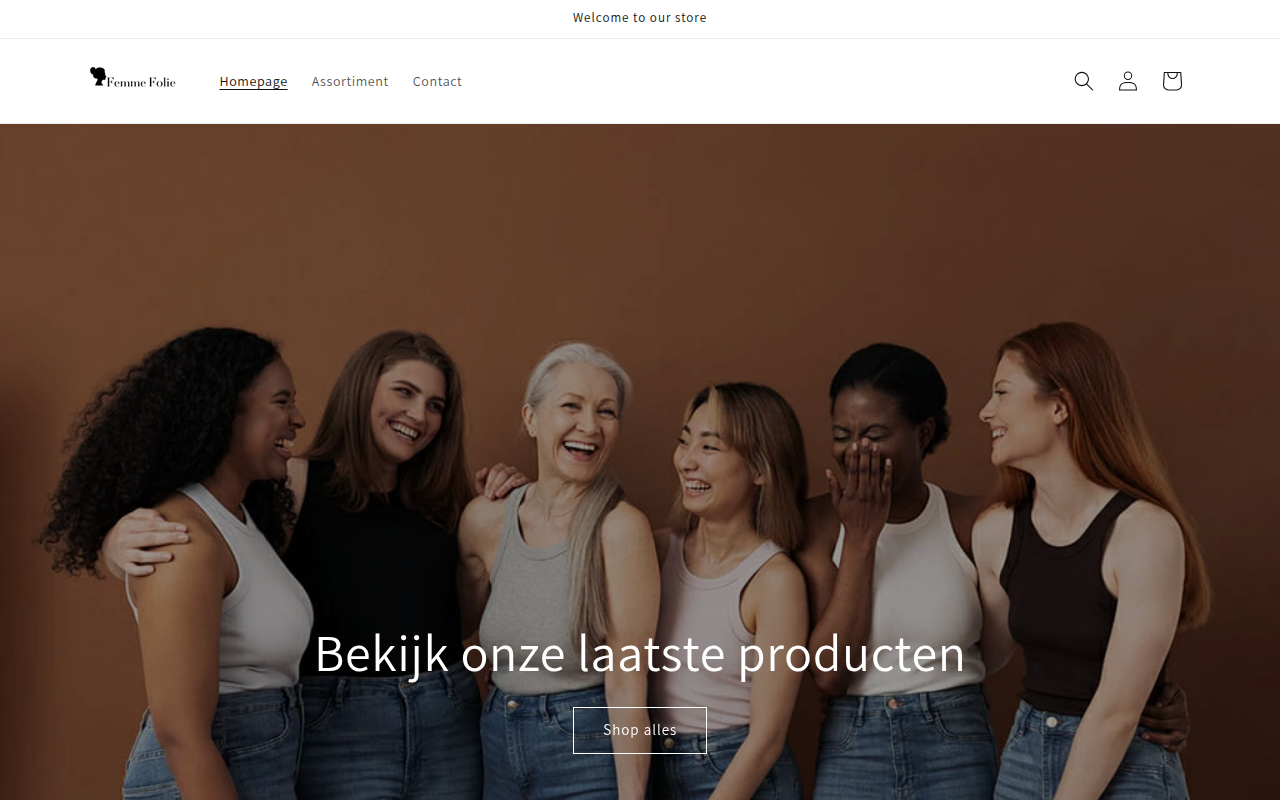 Screenshot van femmefolie.com