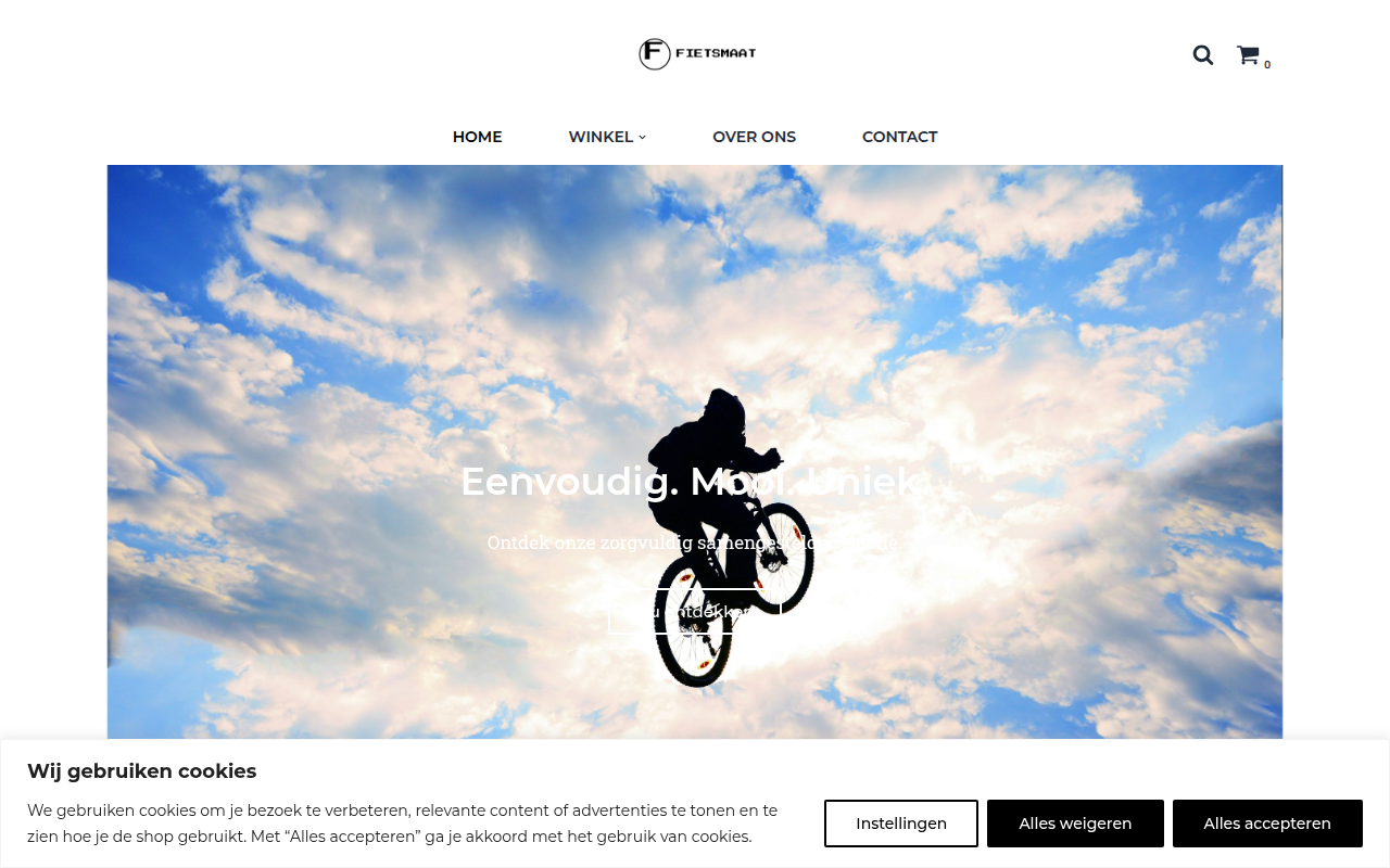 Screenshot van fietsmaat.com