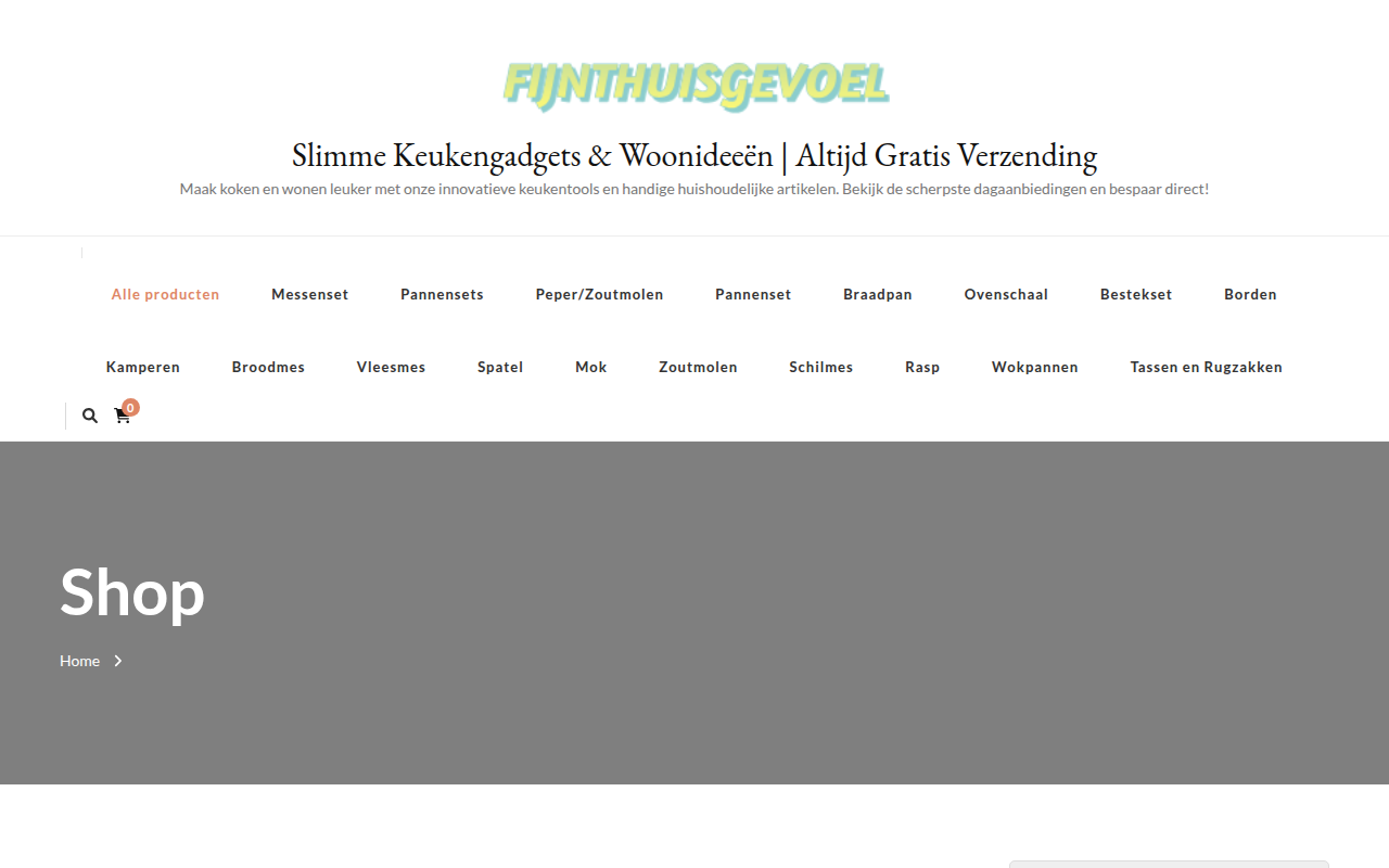 Screenshot van fijnthuisgevoel.com