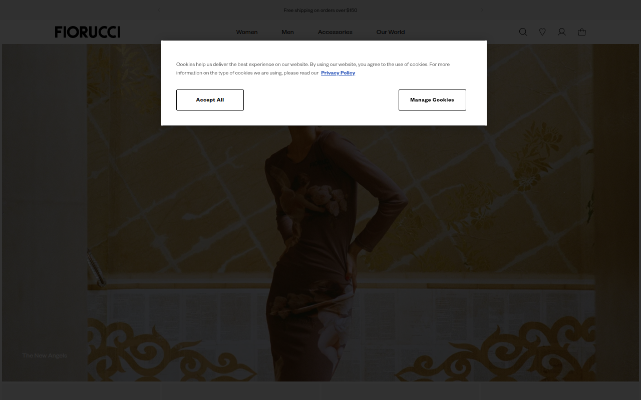 Screenshot van fiorucci.com