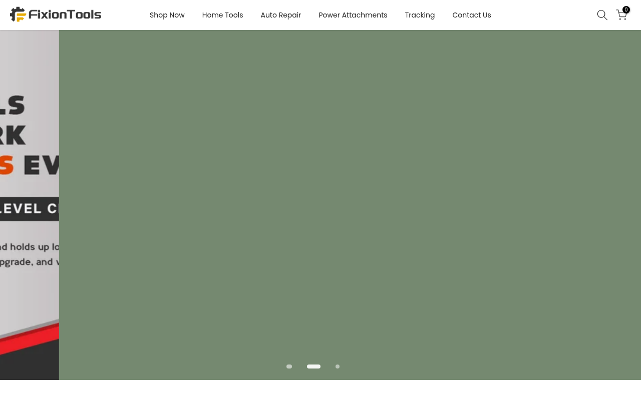 Screenshot van fixiontools.com