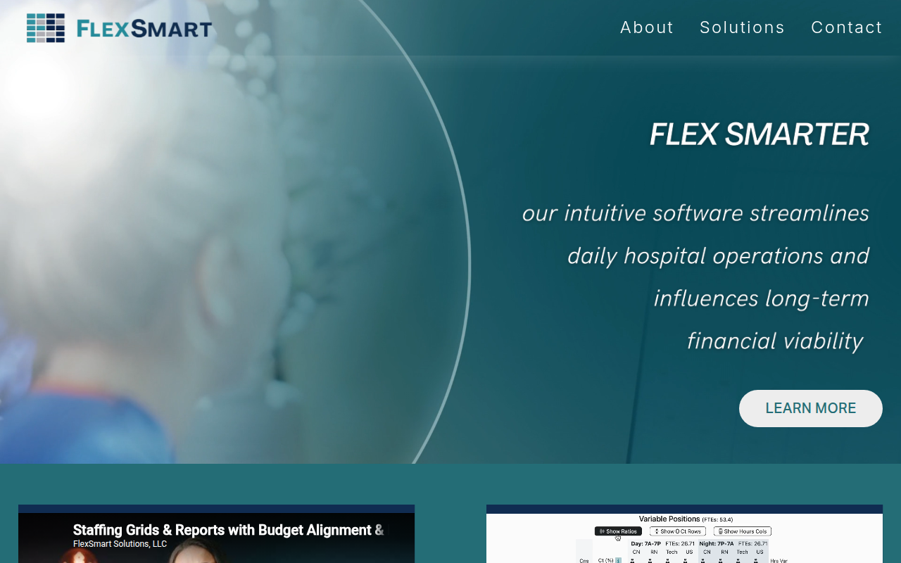 Screenshot van flexsmart.com