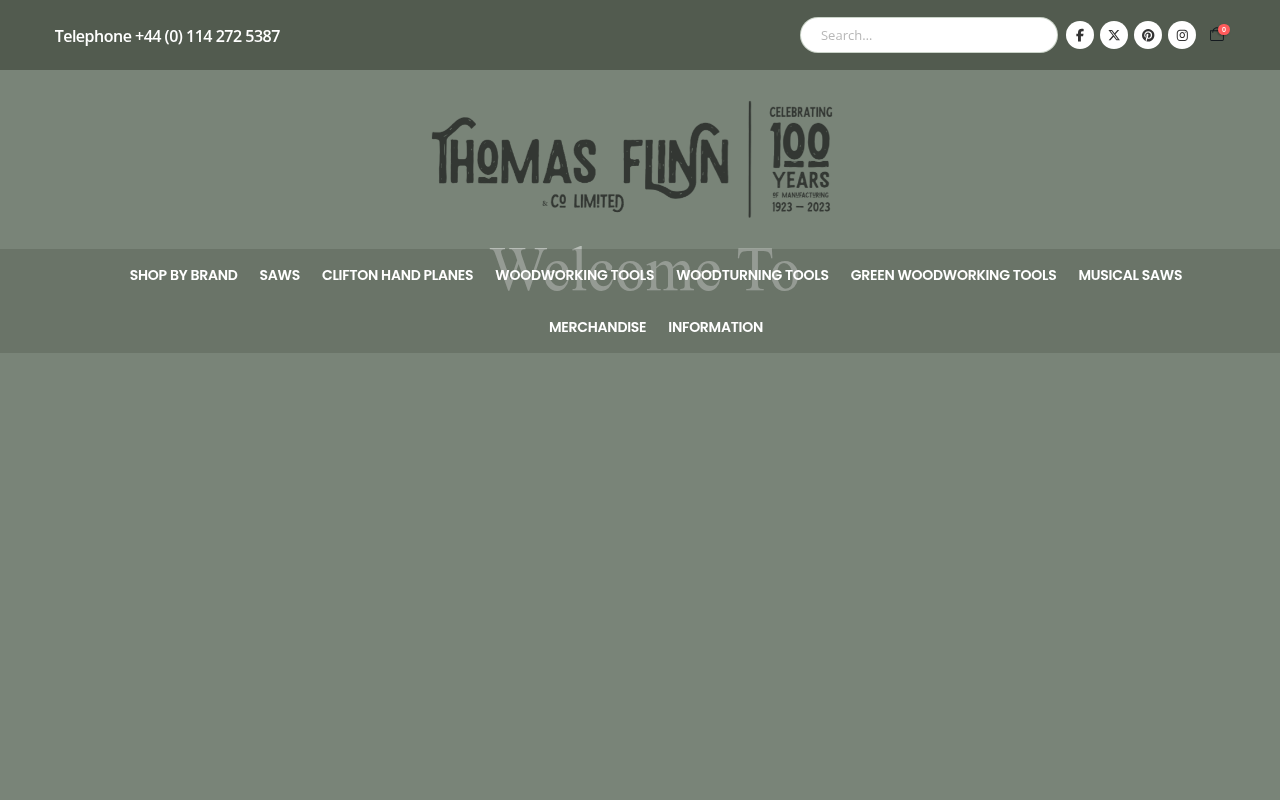 Screenshot van flinn-garlick-saws.co.uk