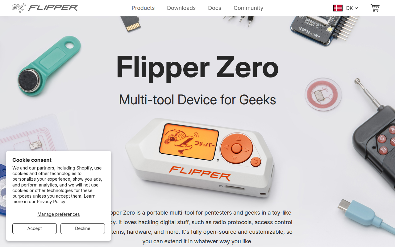 Screenshot van flipper.net