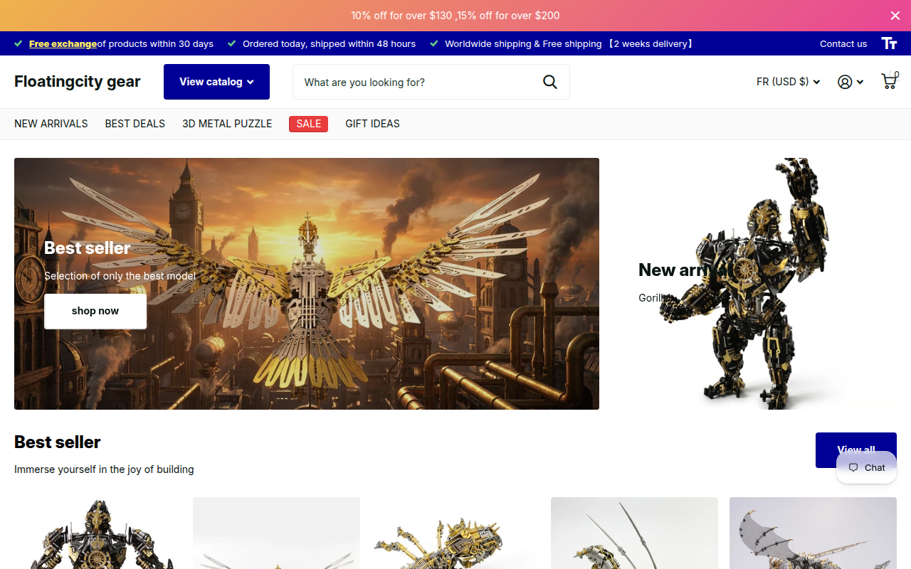 Screenshot van floatingcityx.com