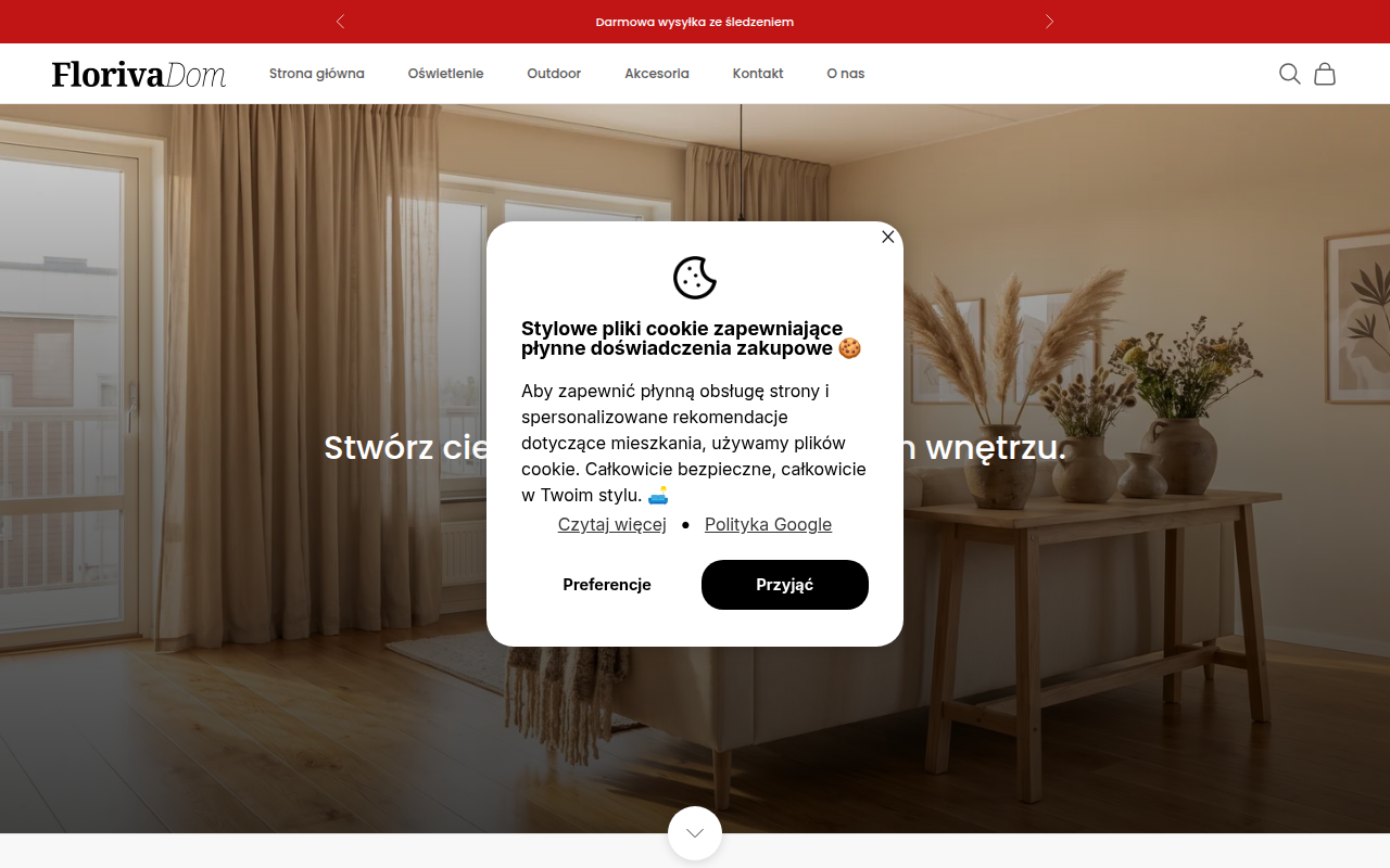 Screenshot van florivadom.com