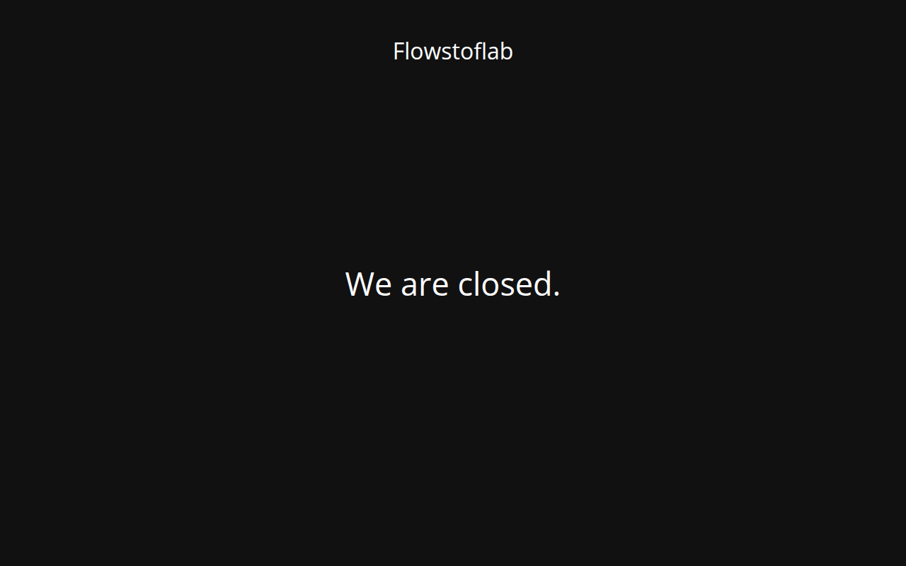 Screenshot van flowstoflab.nl