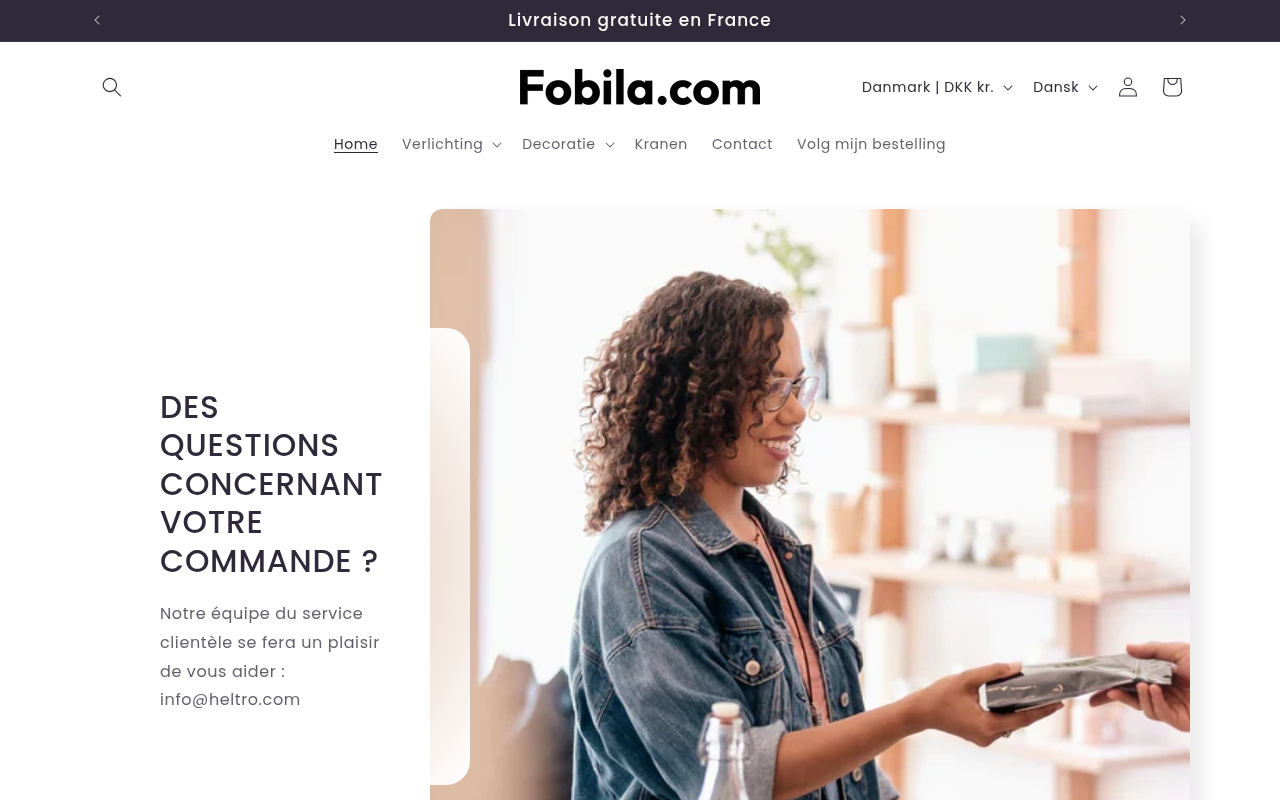 Screenshot van fobila.com