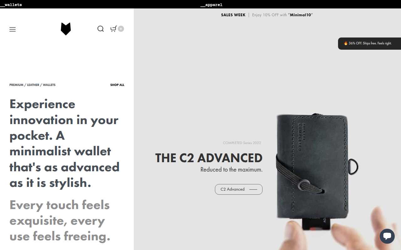 Screenshot van focx.store