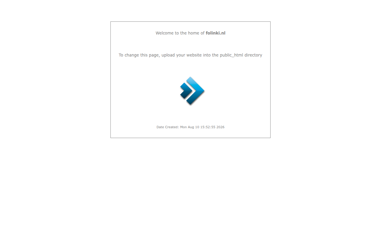 Screenshot van folinki.nl
