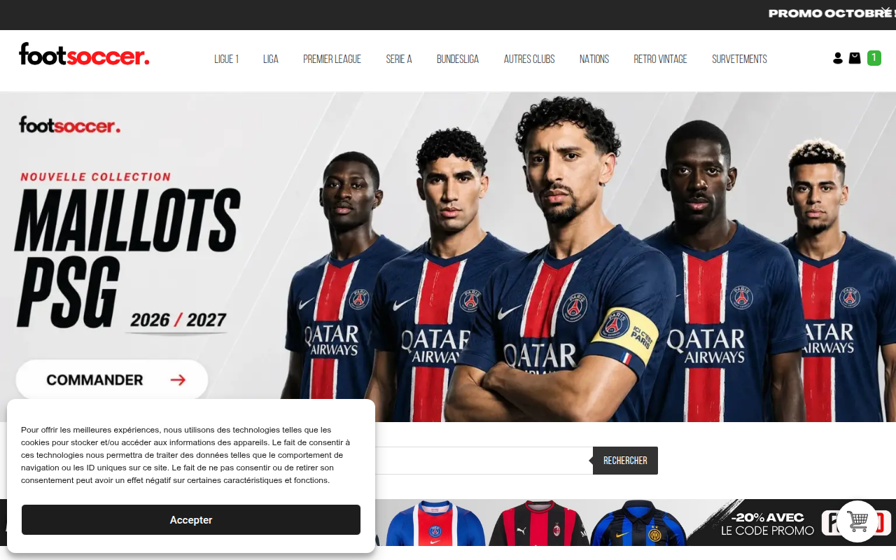 Screenshot van footsoccerpro.co