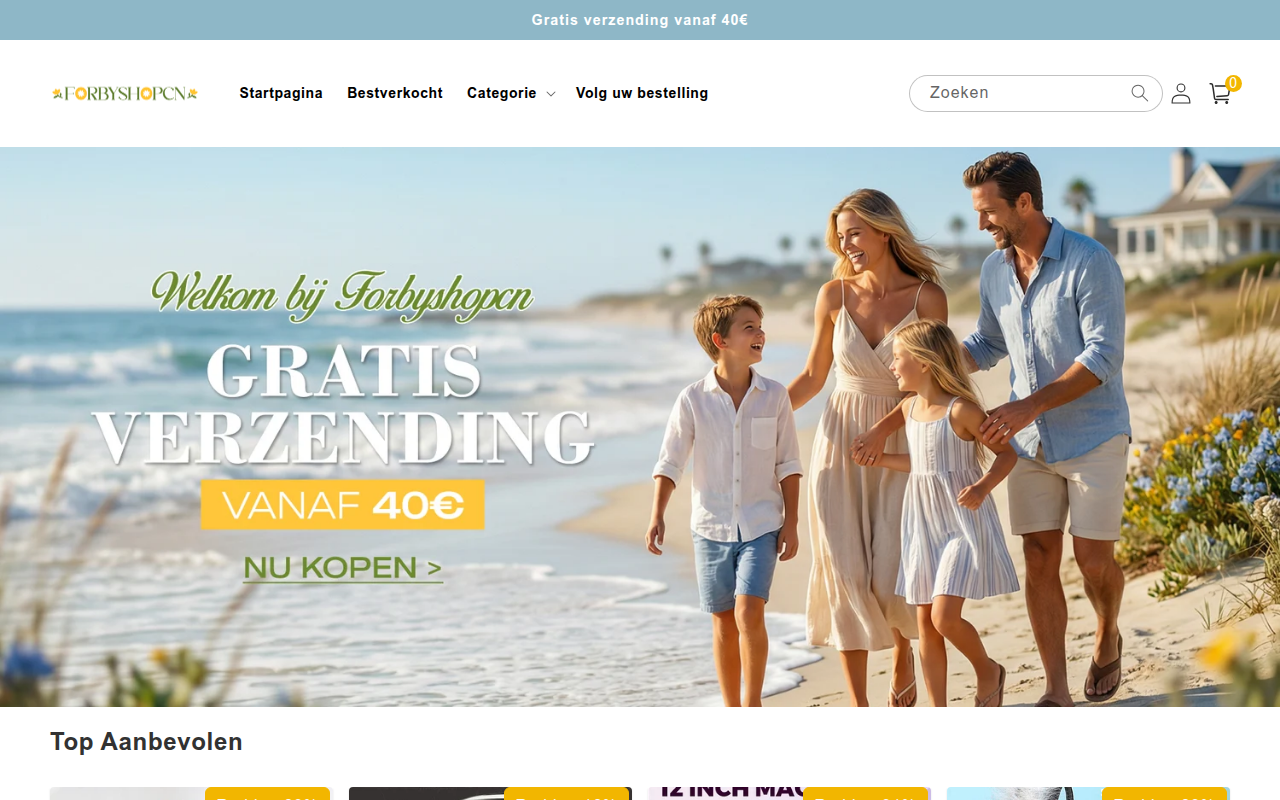 Screenshot van Forbyshopcn