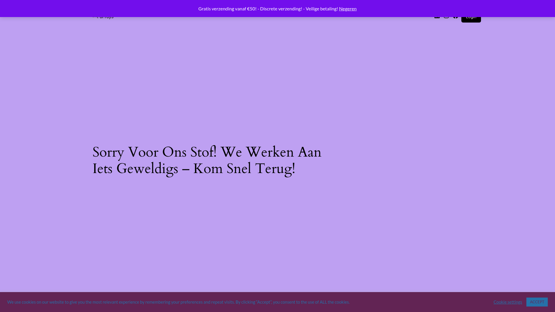 Screenshot van fortoys.nl