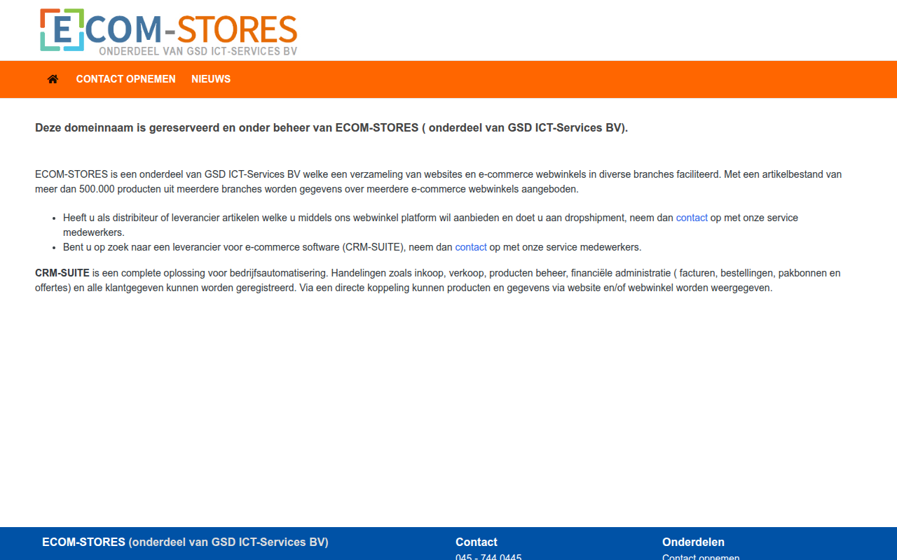 Screenshot van fourniturendiscount-erens.nl